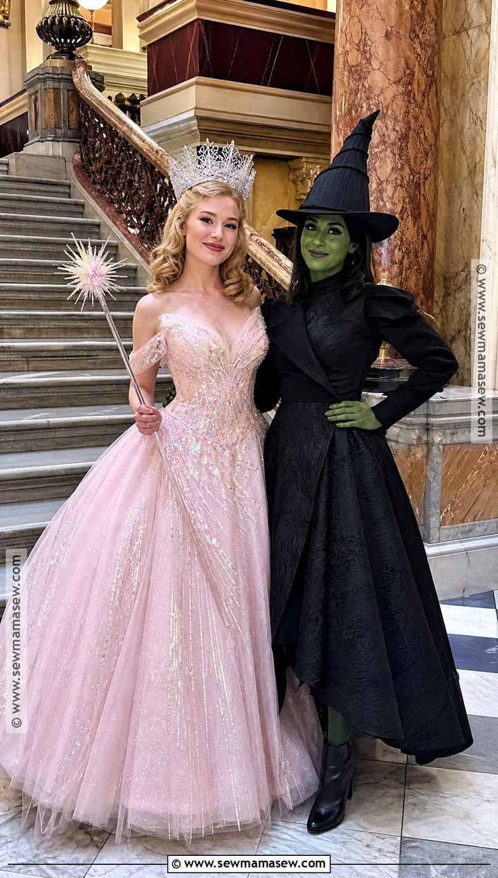 Glinda And Elphaba Couple Costume - 45 halloween costumes for couples