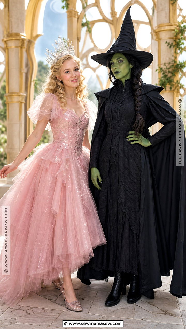 Glinda And Elphaba Couple Costume - 35 costumes for halloween