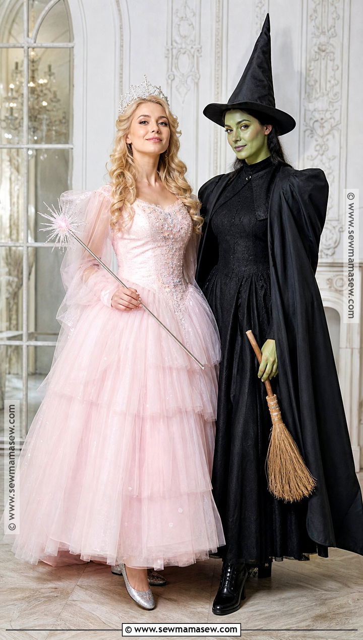 Glinda And Elphaba Duo Costume - 35 costume ideas duo