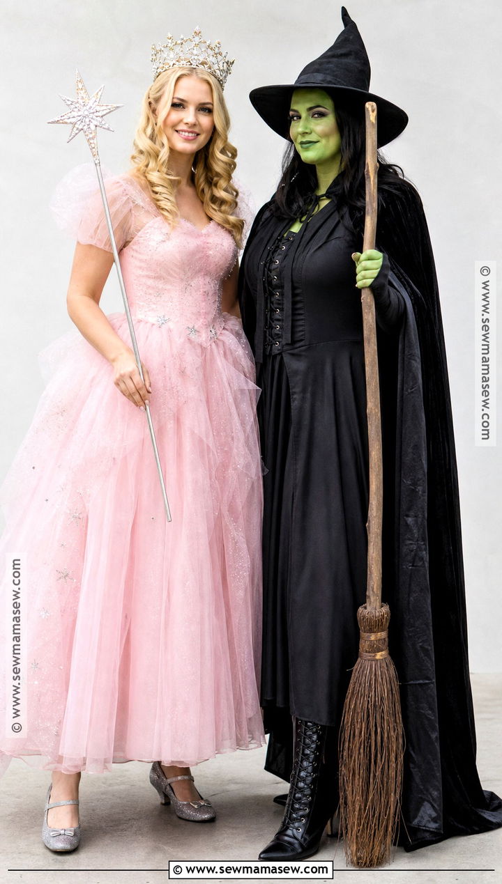 Glinda And Elphaba Duo Costume - 30 costume duo ideas