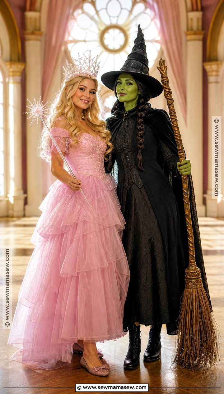 Glinda And Elphaba Friend Costume - 30 friend halloween costumes two