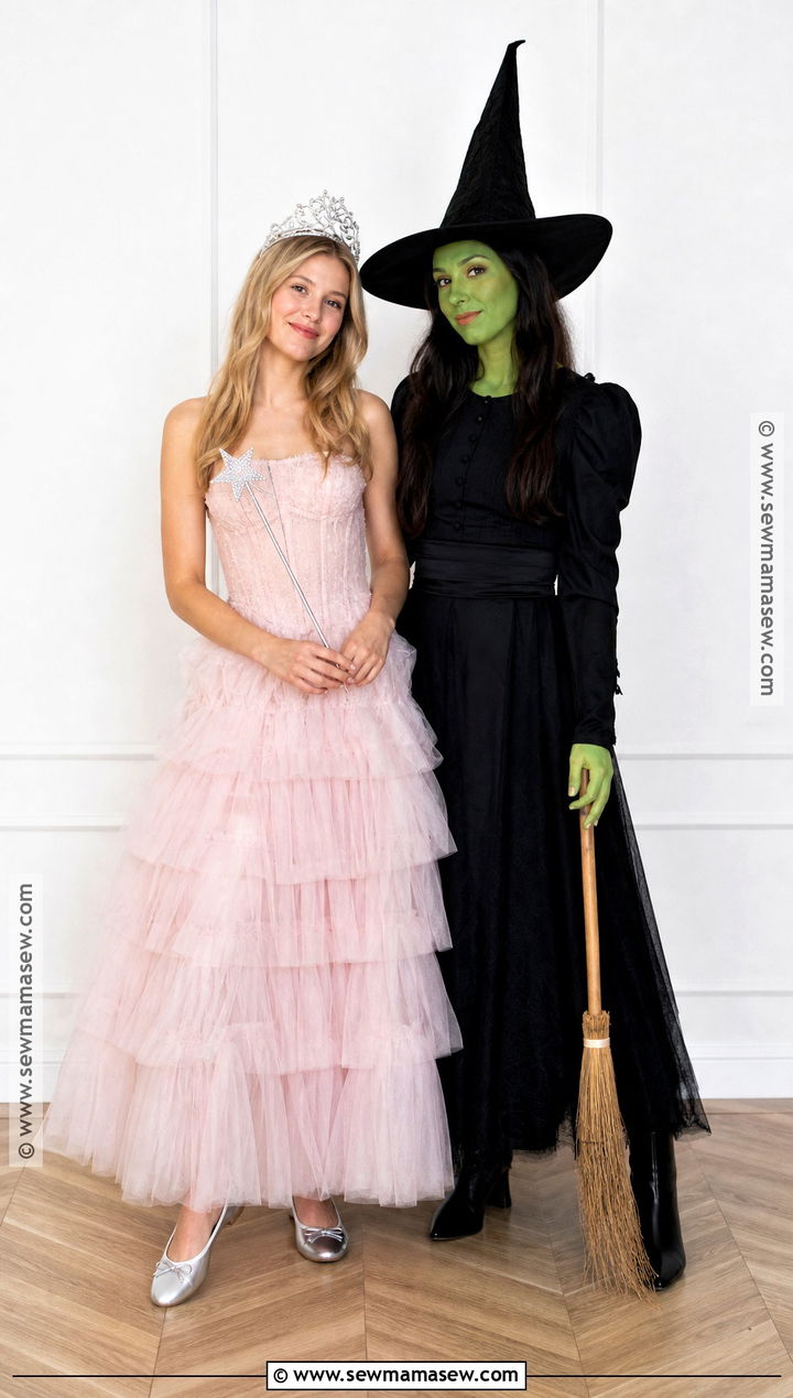 Glinda And Elphaba Friend Costume - 30 friend costume ideas two