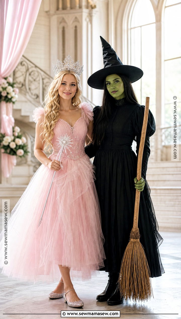 Glinda And Elphaba Matching Costume - 30 Matching Costume Ideas