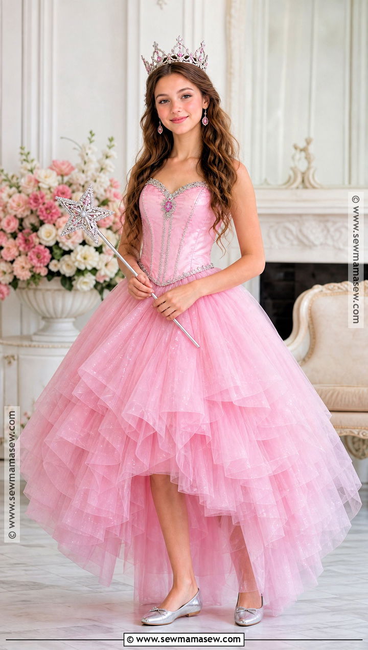 Glinda Costume - 40 halloween costumes for teens