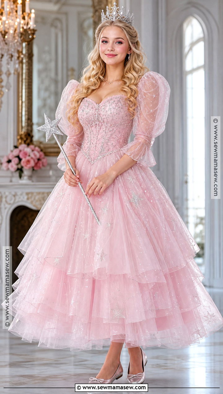 Glinda Good Witch Costume - 45 solo halloween costumes for women