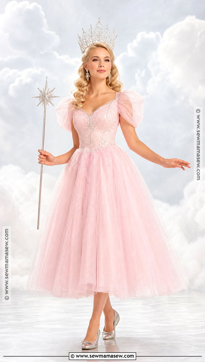 Glinda Good Witch Costume - 30 halloween blonde costume ideas