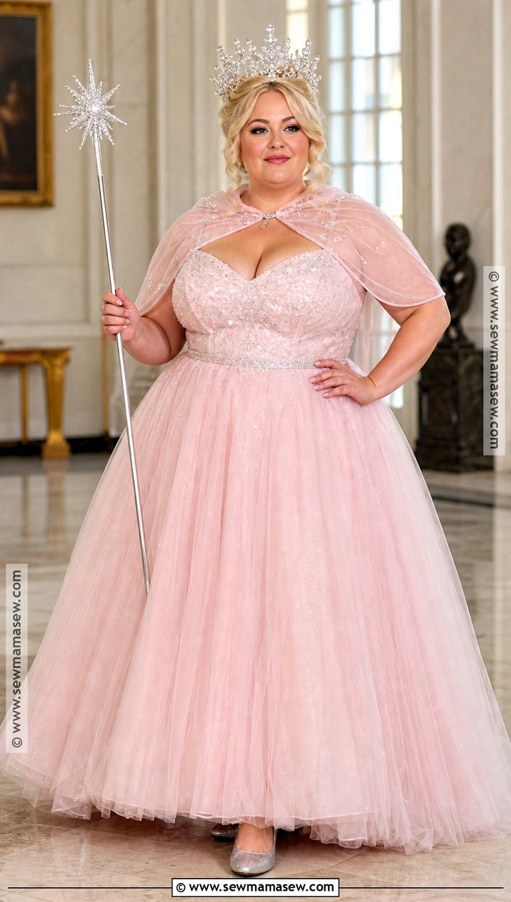 Glinda Wicked Plus Size Costume - 35 Glinda Wicked Costume Ideas