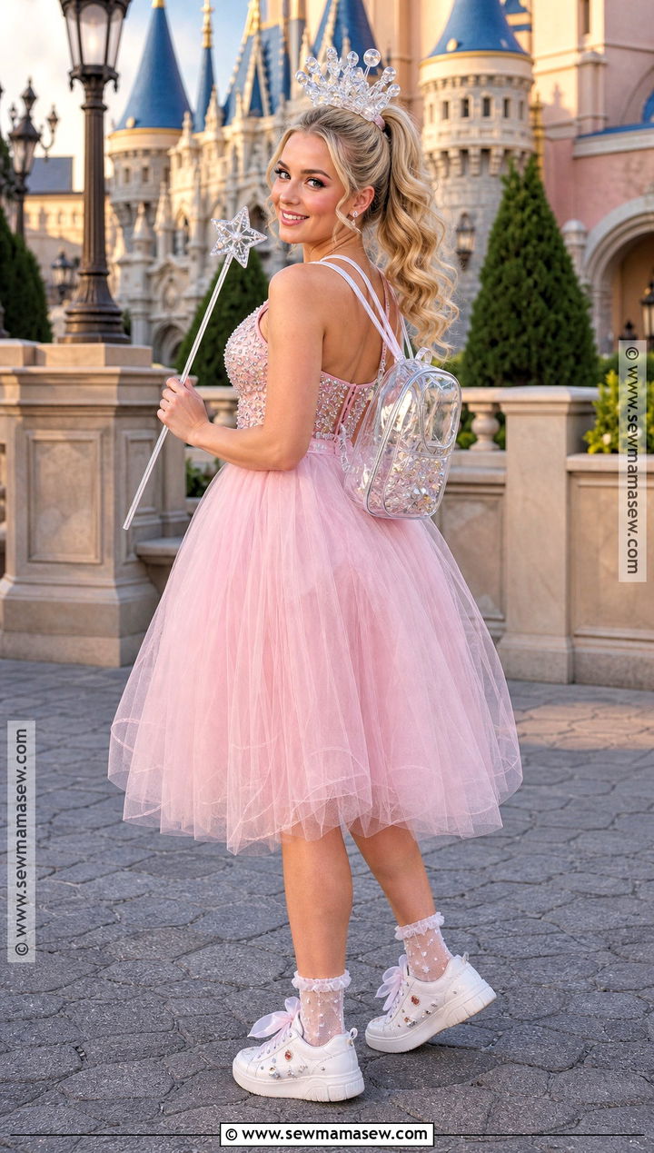Glinda Wicked Sneakers Costume - 35 Glinda Wicked Costume Ideas