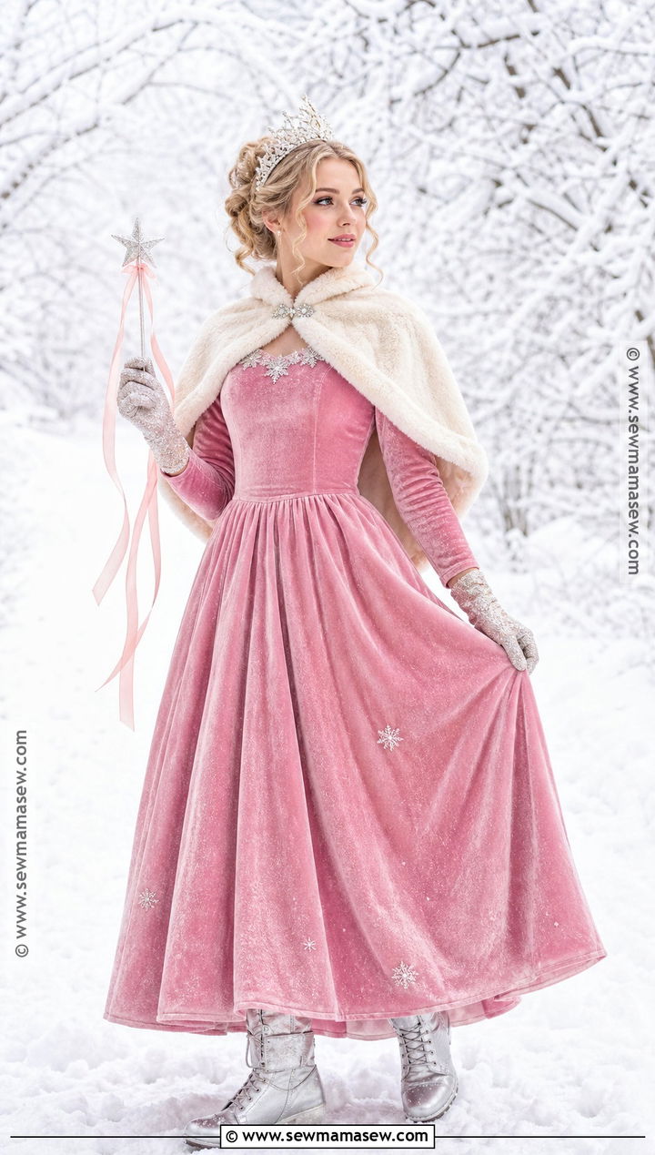 Glinda Wicked Winter Costume - 35 Glinda Wicked Costume Ideas