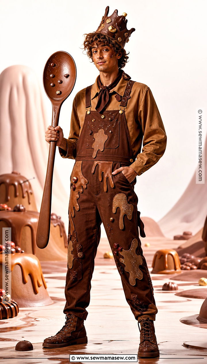 Gloppy Chocolate Costume - 35 candy land costumes