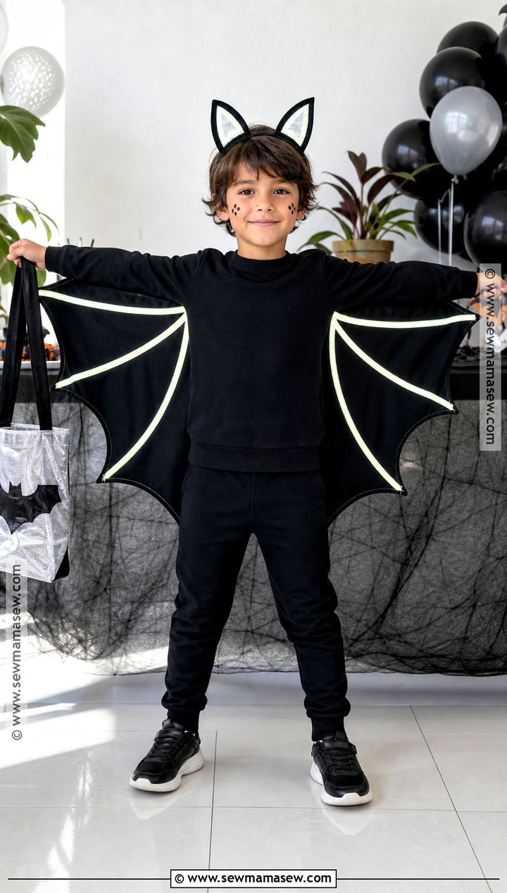 Glow In The Dark Bat Costume - 30 bat costume ideas for kids