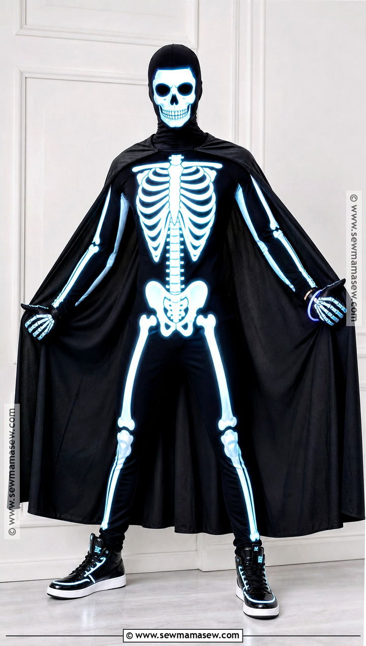 Glow In The Dark Skeleton Costume - 30 skeleton clothes
