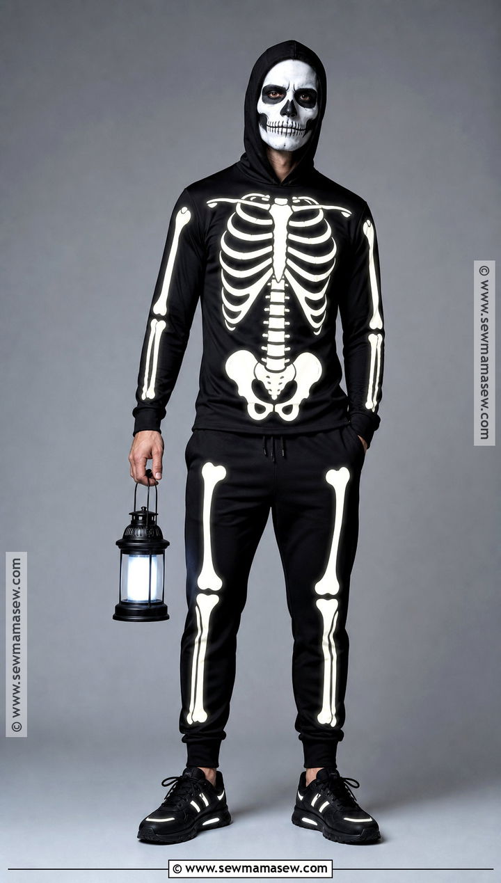 Glow In The Dark Skeleton Costume - 35 costumes for men