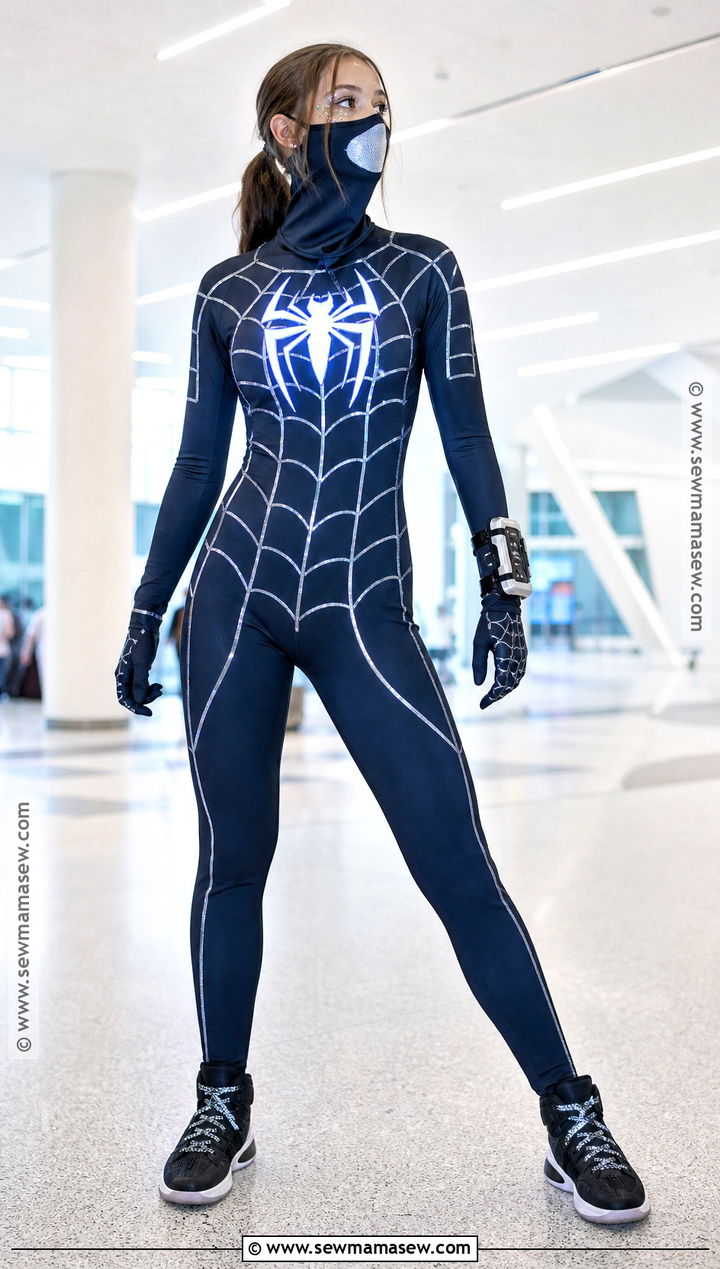 Glow In The Dark Spider Man Costume - 30 girl spiderman costume ideas