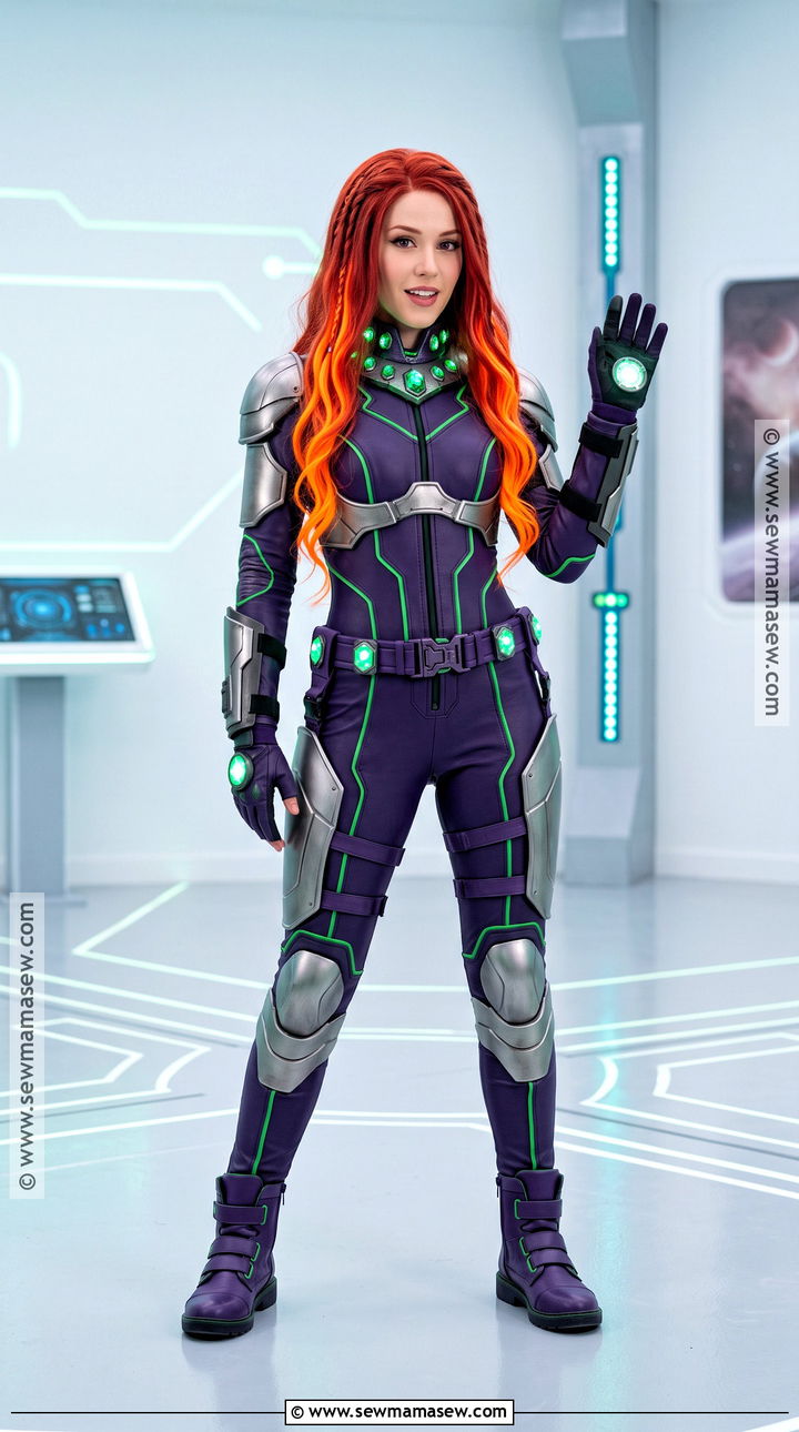 Glow In The Dark Starfire Costume - 50 starfire costume ideas