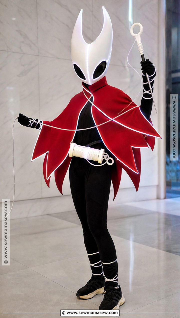 Glow in the Dark Hornet Cosplay With Silk Trim - 40 hornet cosplay ideas