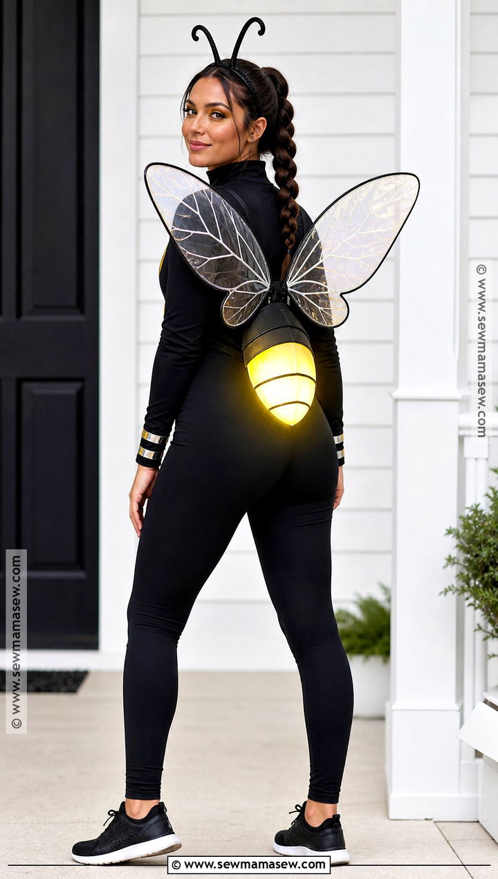 Glowing Firefly Costume - 35 bug halloween costume ideas