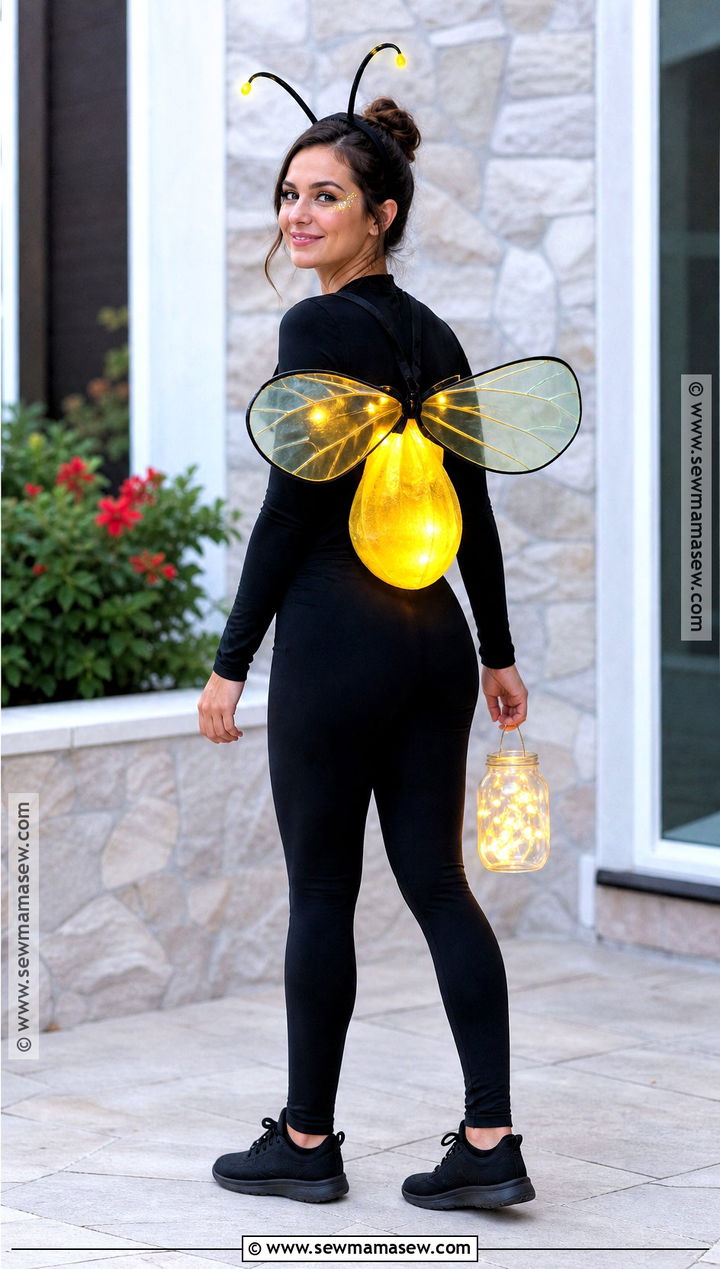 Glowing Firefly Costume - 35 bug costume ideas