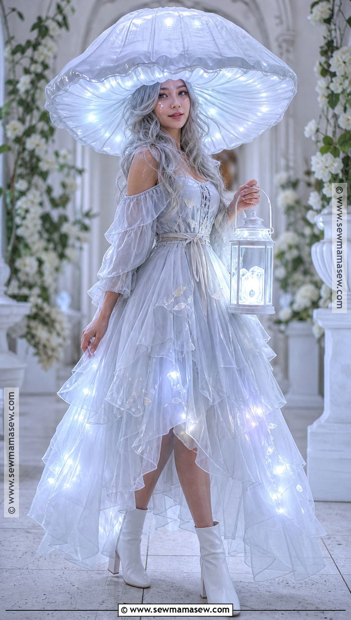 Glowing Mushroom Costume - 30 Mushroom Costume Ideas for Women