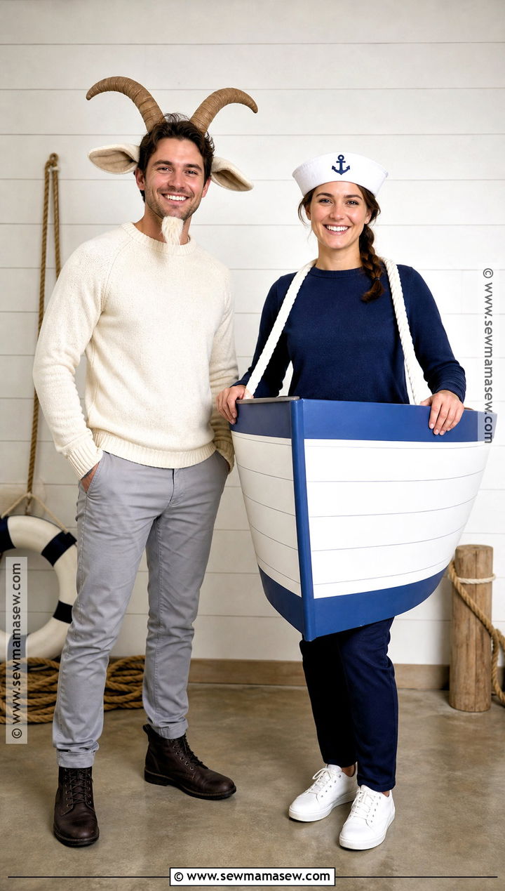 Goat And Boat Rhyming Costume - 30 Rhyming Costumes