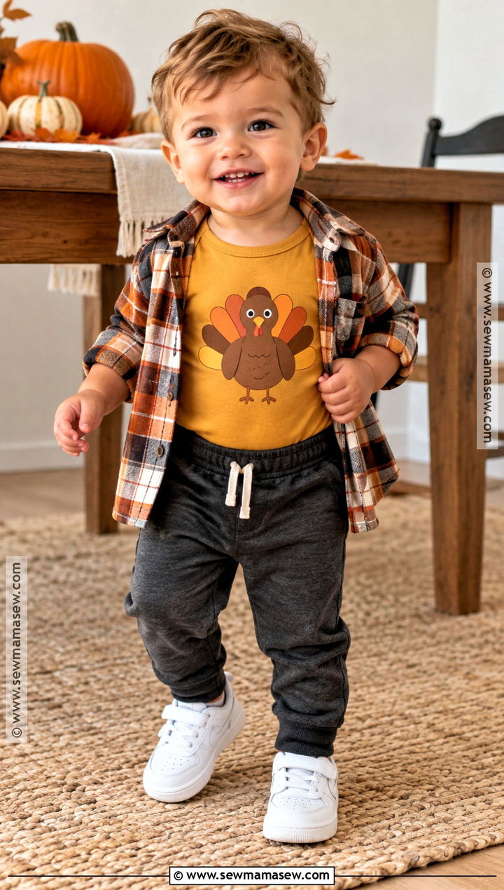 Gobble Till You Wobble Onesie Outfit - 15 thanksgiving onesie ideas for boys