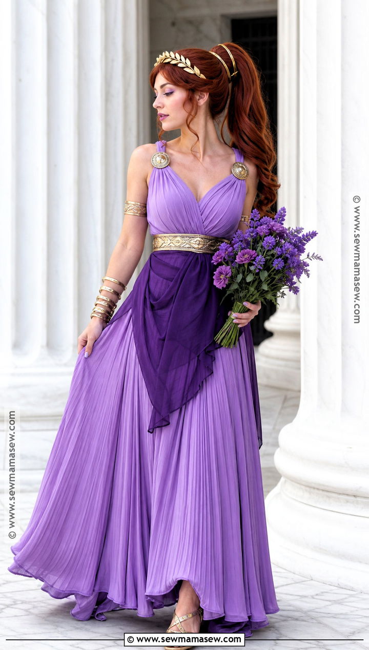 Goddess Megara Cosplay With Gold Accessories - 35 megara cosplay ideas