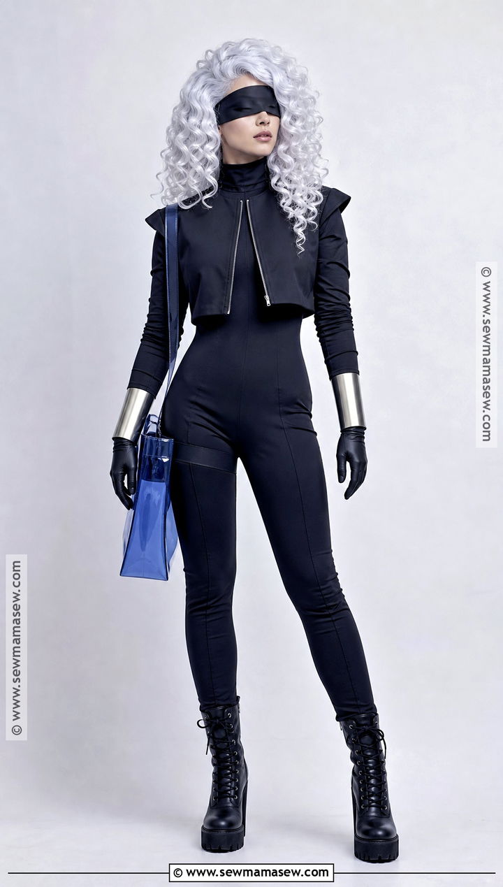 Gojo Cosplay With Curly White Wig - 50 gojo cosplay ideas