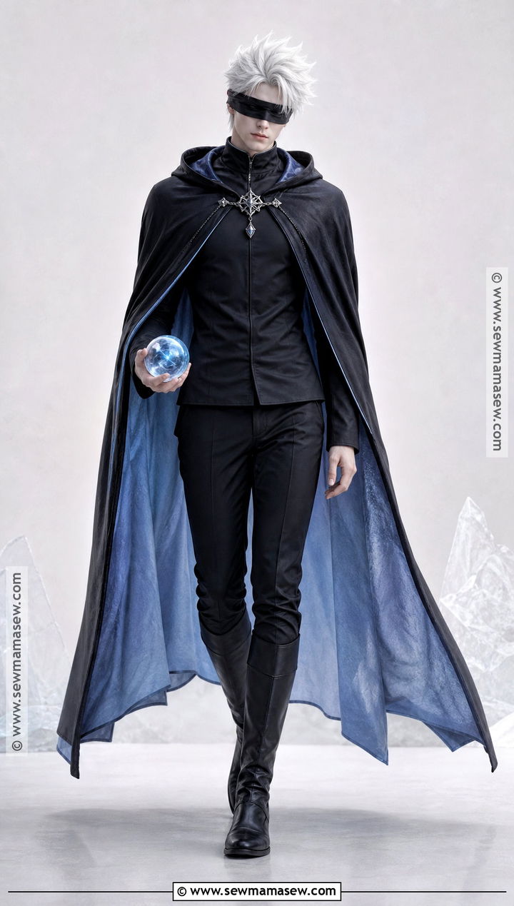 Gojo Cosplay With Hooded Cape - 50 gojo cosplay ideas