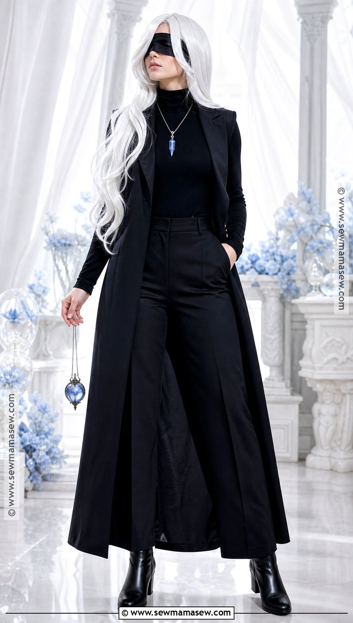 Gojo Cosplay With Long White Wig - 50 gojo cosplay ideas
