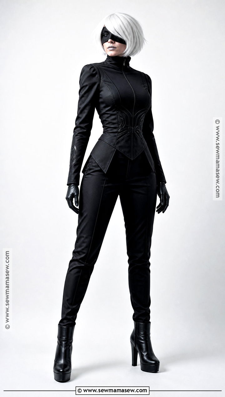 Gojo Satoru Female Cosplay With Fitted Uniform - 40 Gojo Satoru Cosplay Ideas