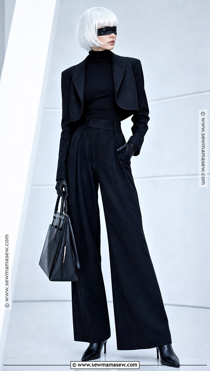 Gojo Satoru Female Cosplay With Wide Leg Pants - 40 Gojo Satoru Cosplay Ideas