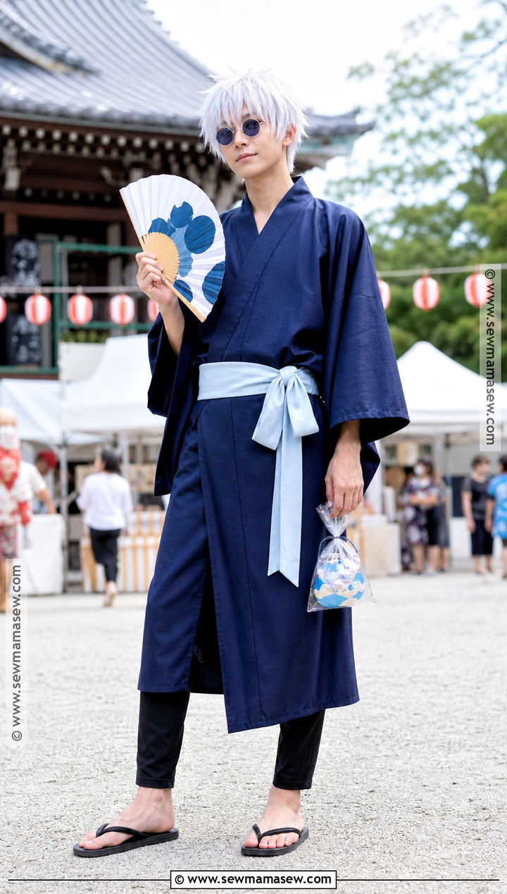 Gojo Satoru Festival Yukata Cosplay - 40 Gojo Satoru Cosplay Ideas