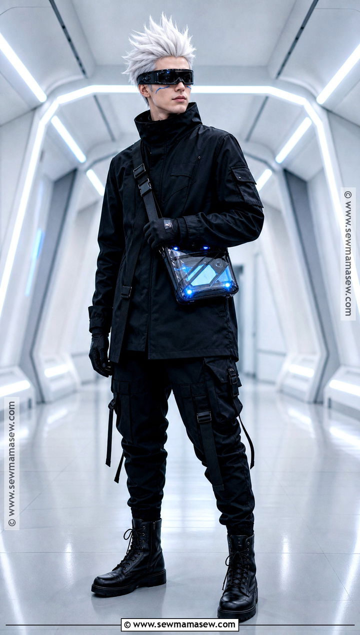 Gojo Satoru Techwear Cosplay - 40 Gojo Satoru Cosplay Ideas