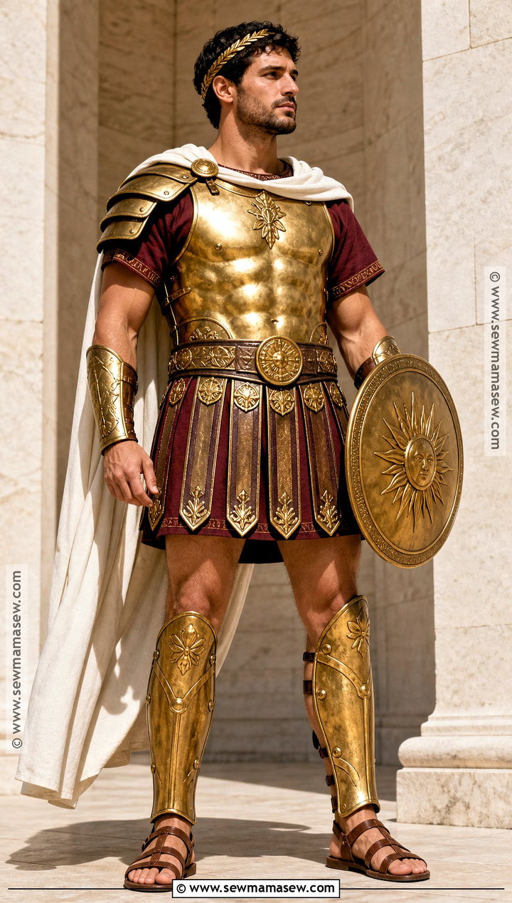 Gold Armor Gladiator Costume - 30 gladiator costume ideas