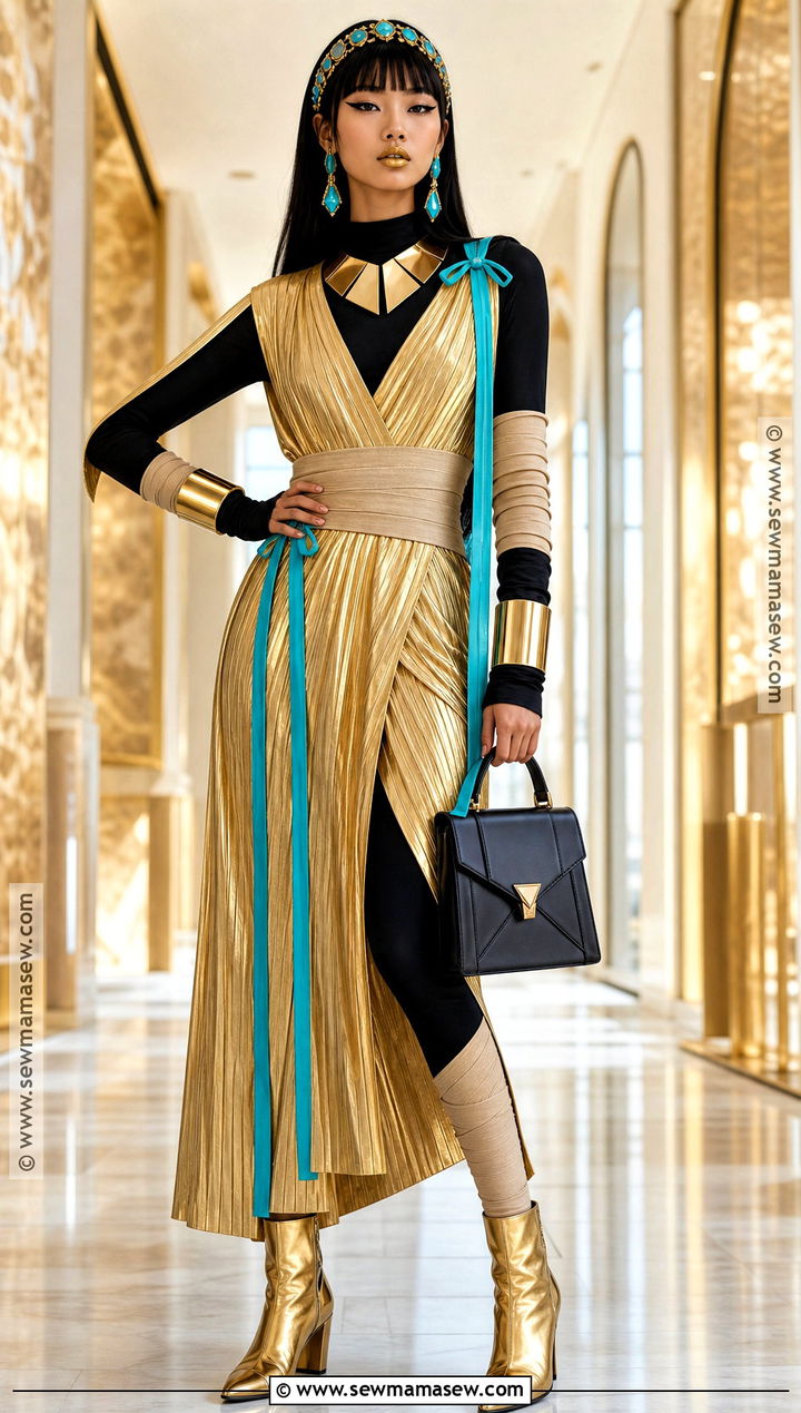Gold Cleo De Nile Costume - 30 cleo halloween costume ideas