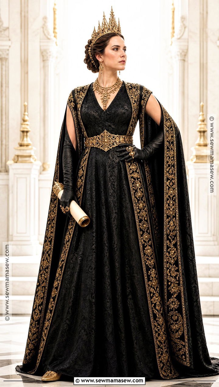 Gold Royal Lady Macbeth Costume - 30 Lady Macbeth Costume Ideas