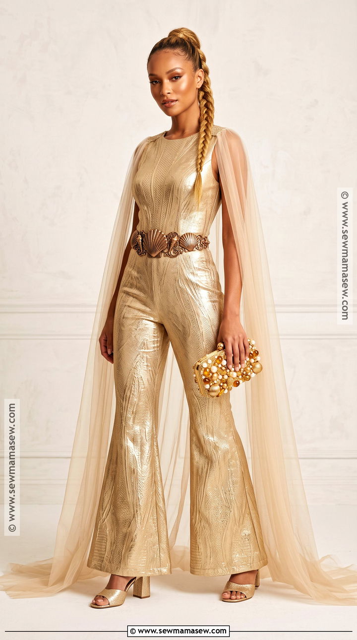 Gold Siren Costume - 50 siren costume ideas