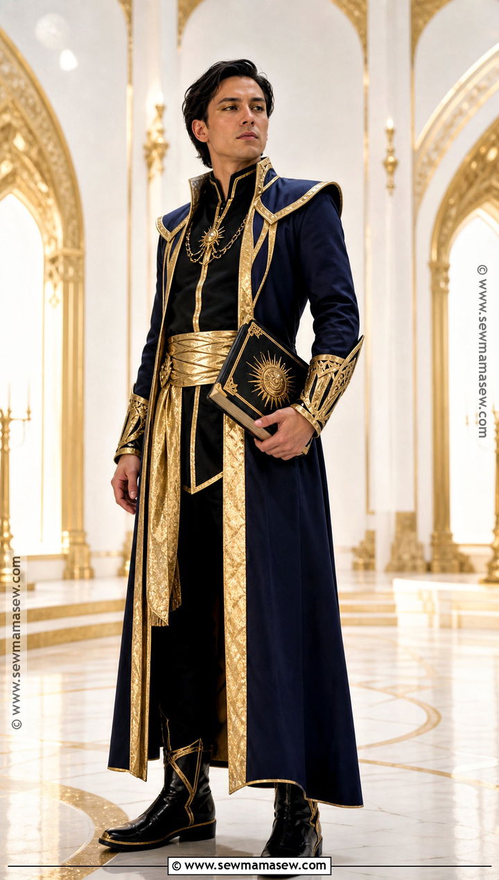 Gold Warlock Costume - 30 warlock costume ideas