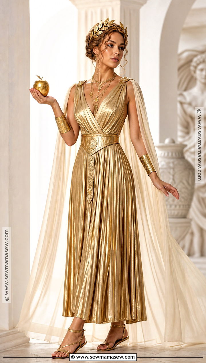 Golden Aphrodite Halloween Costume - 30 aphrodite halloween costume ideas