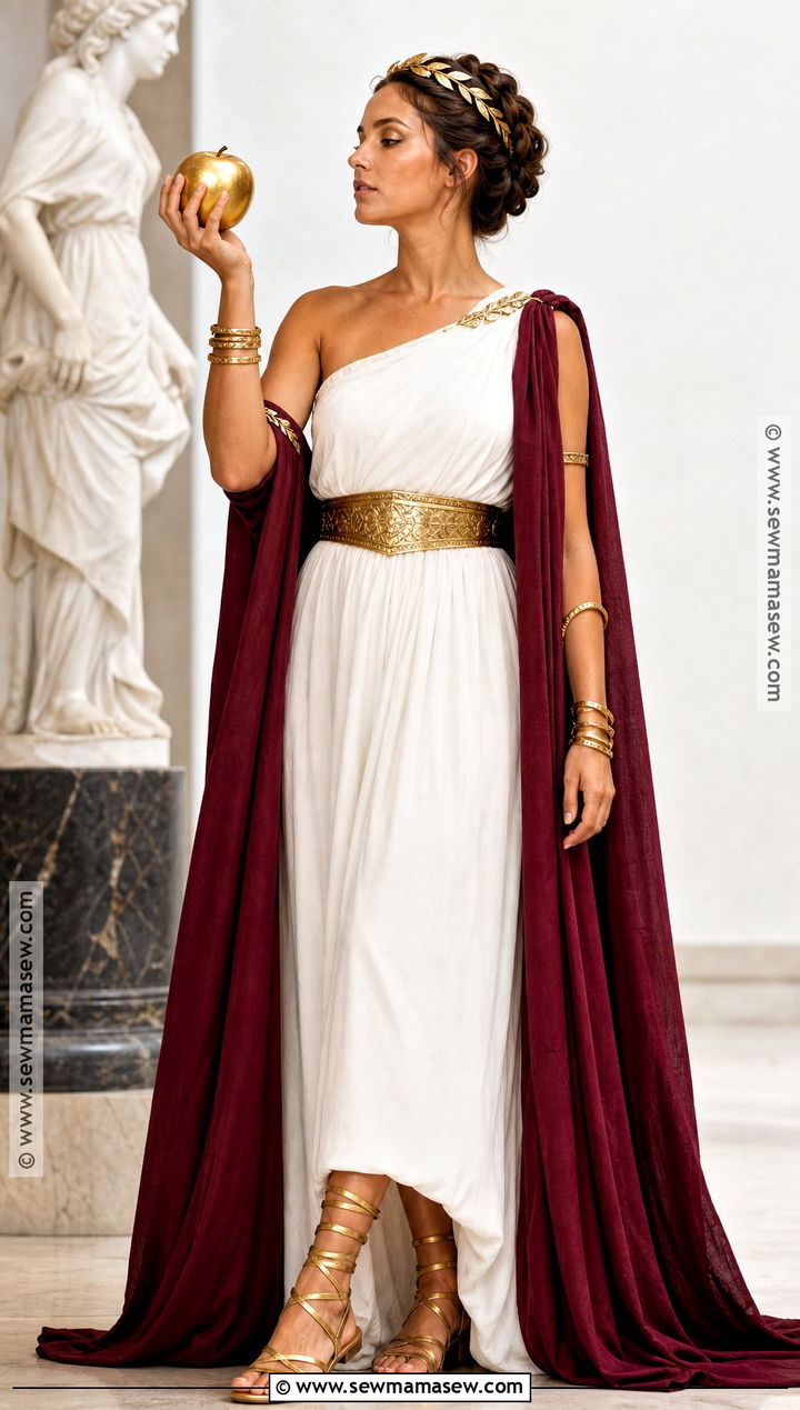 Golden Apple Aphrodite Halloween Costume - 30 aphrodite halloween costume ideas