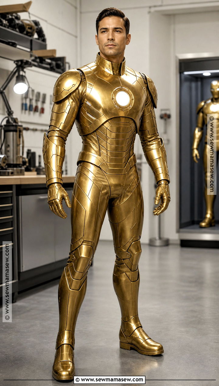 Golden Avenger Iron Man Costume - 30 iron man costume ideas