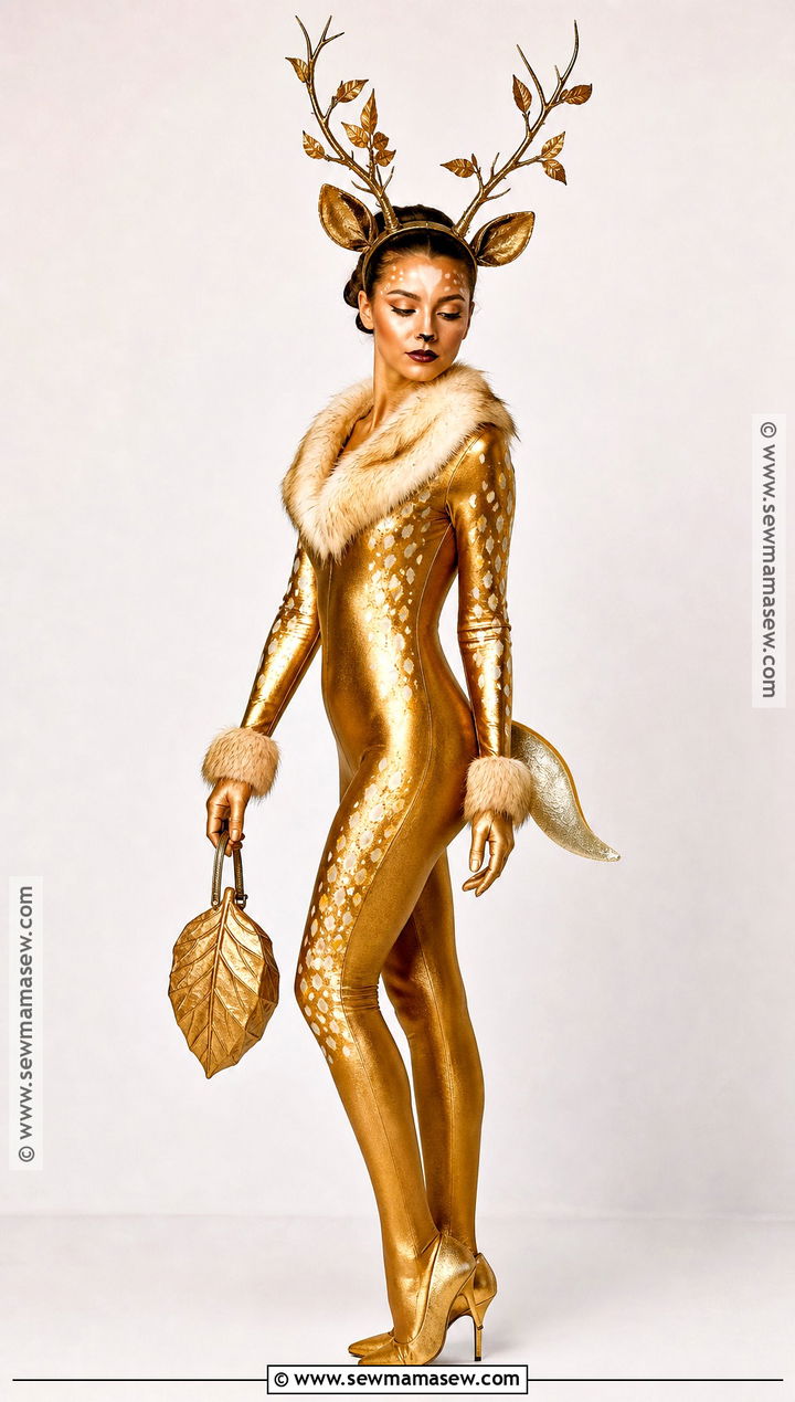 Golden Deer Costume - 50 deer costume ideas