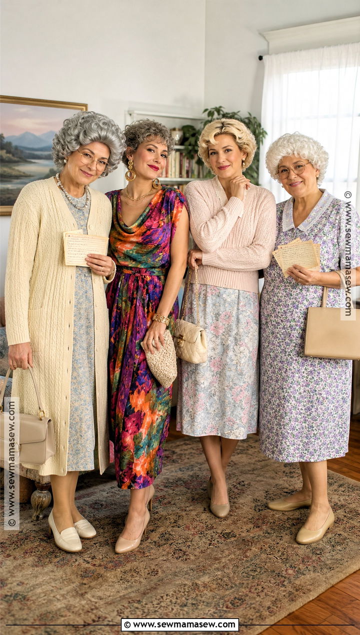 Golden Girls Group Costume - 35 Group Halloween Costumes For 4