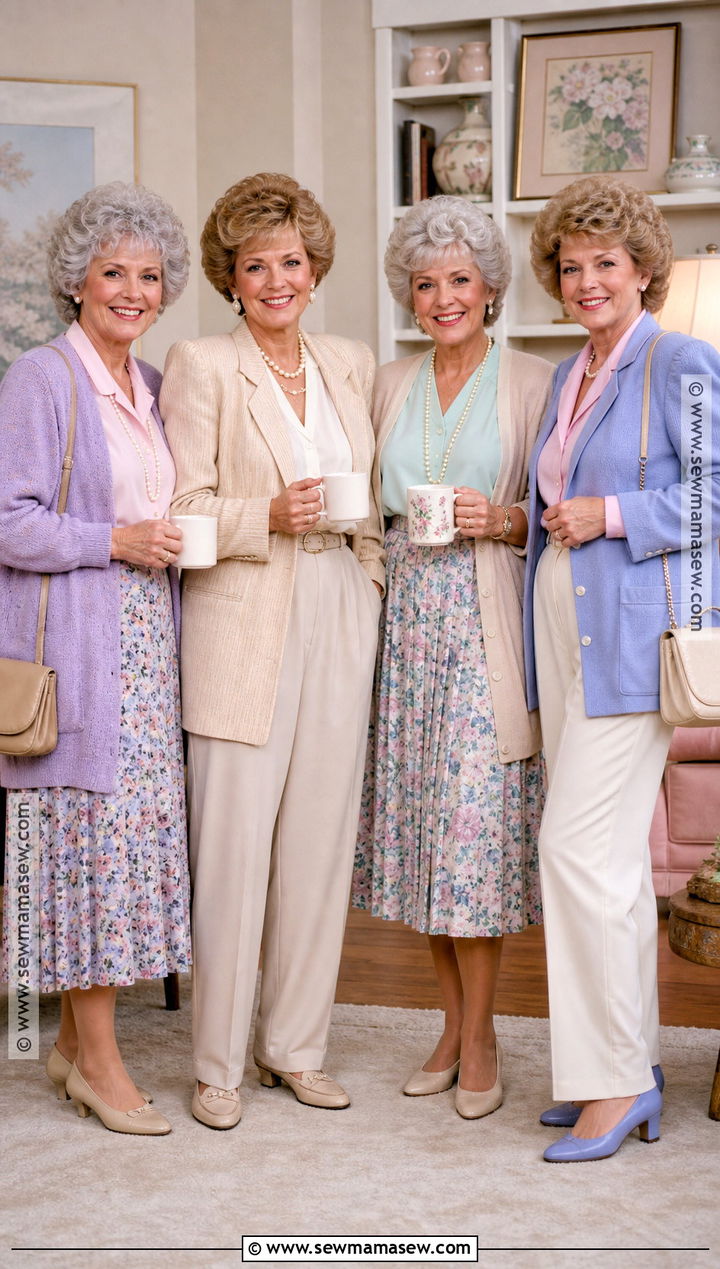 Golden Girls Group Costume - 30 80'S Costume Ideas