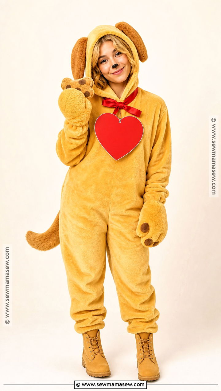 Golden Puppy Beanie Baby Costume - 40 beanie baby costume ideas