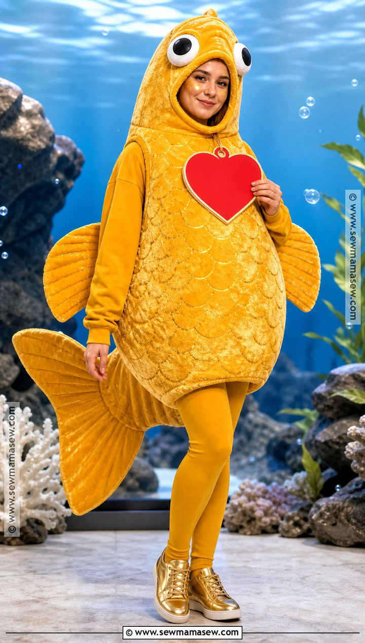 Goldie Fish Beanie Baby Costume - 35 Ty Beanie Baby Costume Ideas