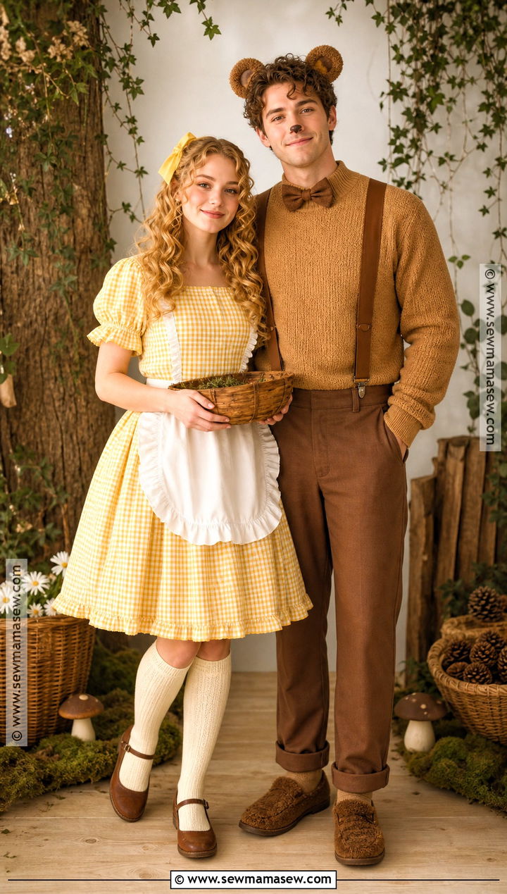 Goldie Locks And Baby Bear Couple Costume - 35 goldie locks costume ideas