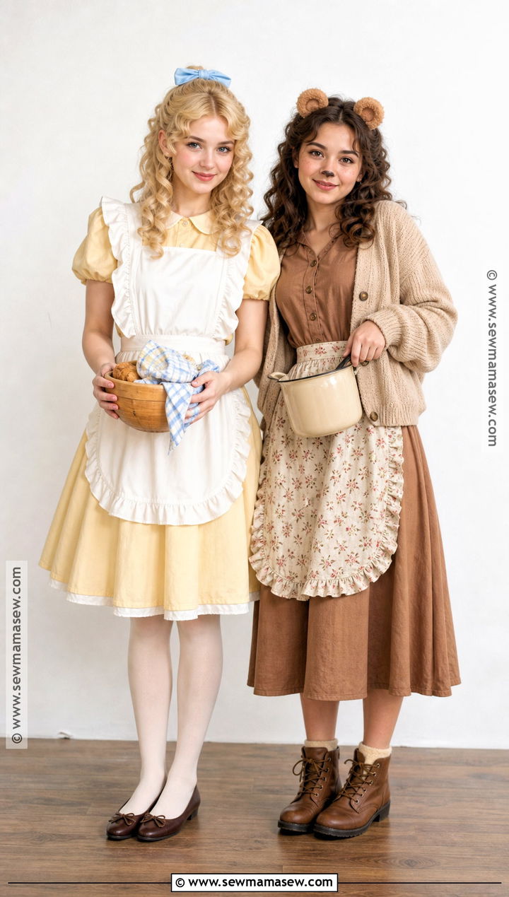 Goldie Locks And Mama Bear Couple Costume - 35 goldie locks costume ideas