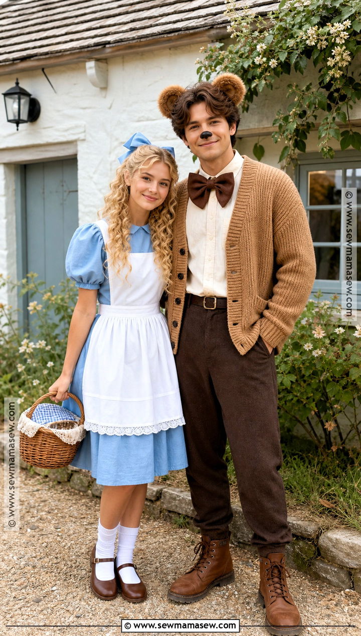 Goldie Locks And Papa Bear Couple Costume - 35 goldie locks costume ideas