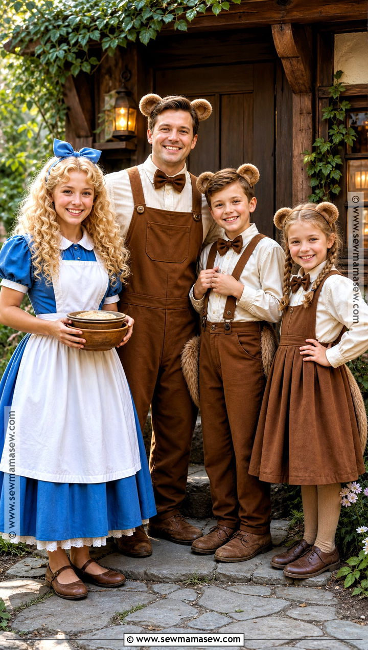 Goldie Locks And Three Bears Group Costume - 35 goldie locks costume ideas